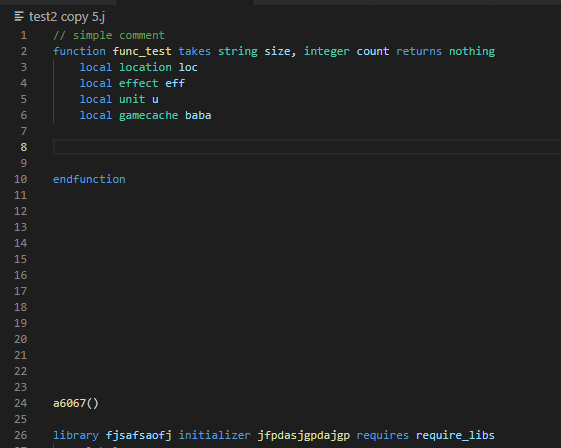 vscode for jass | HIVE